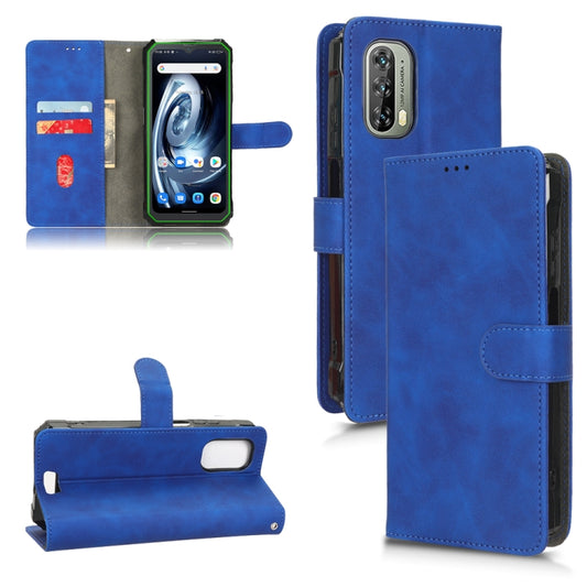 For Blackview BV7100 Skin Feel Magnetic Flip Leather Phone Case(Blue) - More Brand by buy2fix | Online Shopping UK | buy2fix