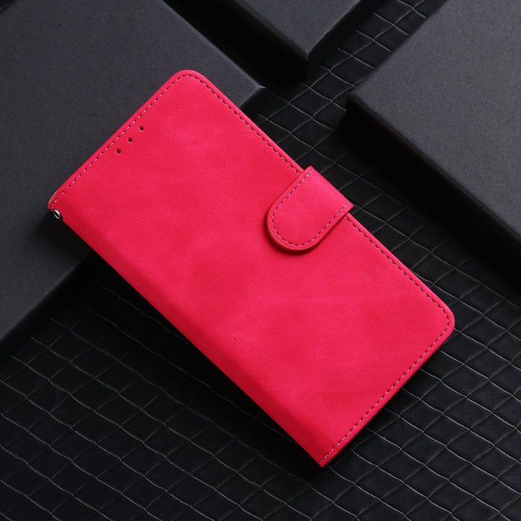 For Blackview BV7100 Skin Feel Magnetic Flip Leather Phone Case(Rose Red) - More Brand by buy2fix | Online Shopping UK | buy2fix