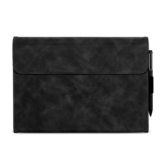 For Microsoft Surface Pro 9 / Surface Pro 10 Sheepskin All-Inclusive Shockproof Protective Case(Black) - Others by buy2fix | Online Shopping UK | buy2fix