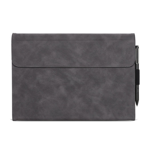 For Microsoft Surface Pro 9 / Surface Pro 10 Sheepskin All-Inclusive Shockproof Protective Case(Grey) - Others by buy2fix | Online Shopping UK | buy2fix