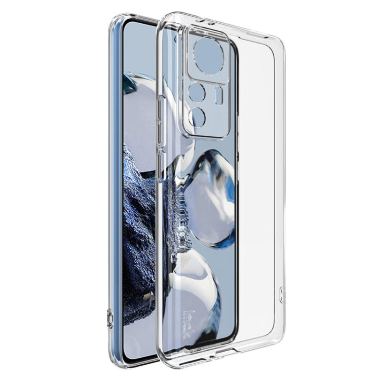 For Xiaomi 12T Pro 5G IMAK UX-10 Series Transparent Shockproof TPU Phone Case(Transparent) - Xiaomi Cases by imak | Online Shopping UK | buy2fix