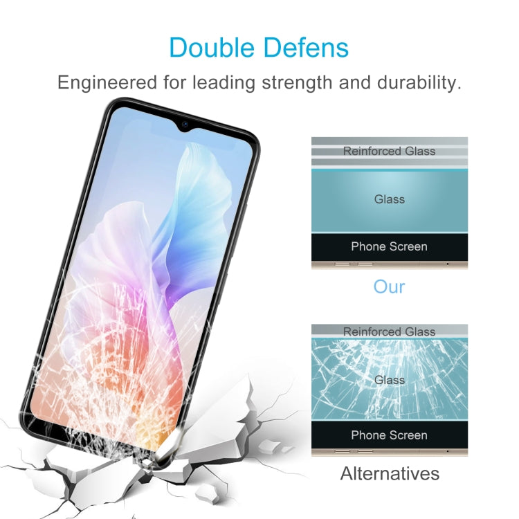 For DOOGEE X98 10pcs 0.26mm 9H 2.5D Tempered Glass Film - For Doogee by buy2fix | Online Shopping UK | buy2fix