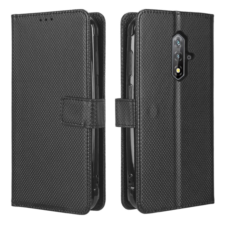 For Blackview BV5200 Diamond Texture Leather Phone Case(Black) - More Brand by buy2fix | Online Shopping UK | buy2fix