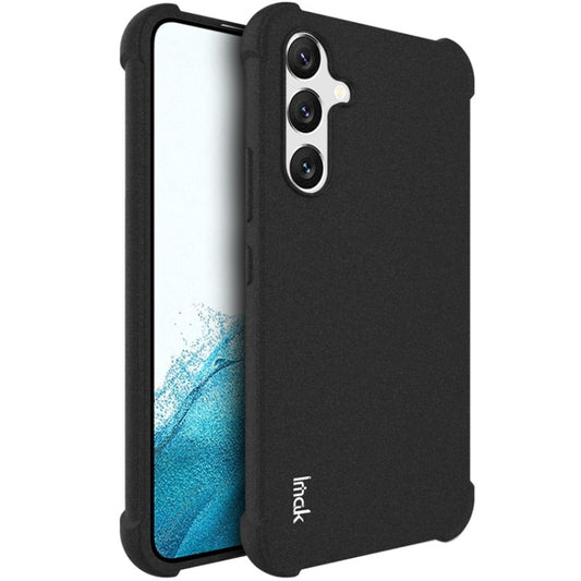 For Samsung Galaxy A54 5G imak Shockproof Airbag TPU Phone Case(Matte Black) - Galaxy Phone Cases by imak | Online Shopping UK | buy2fix