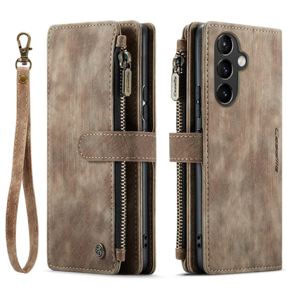 For Samsung Galaxy A54 CaseMe C30 Multifunctional Phone Leather Phone Case(Brown) - Galaxy Phone Cases by CaseMe | Online Shopping UK | buy2fix