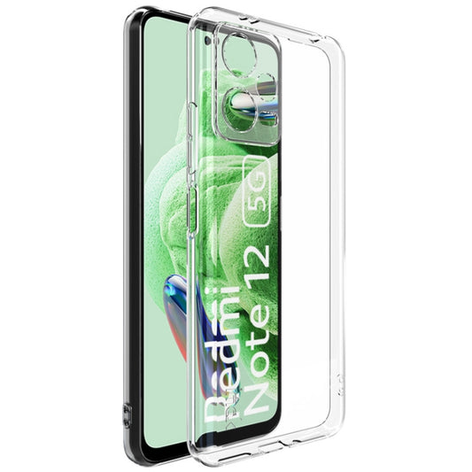 IMAK UX-5 Series Transparent Shockproof TPU Protective Case For Xiaomi Redmi Note 12 5G Indian version/Poco X5 5G - Xiaomi Cases by imak | Online Shopping UK | buy2fix