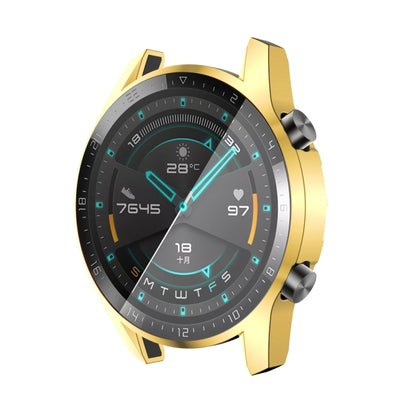 For Huawei Watch GT2 46mm TPU All Inclusive Watch Case(Golden) - Watch Cases by Huawei | Online Shopping UK | buy2fix