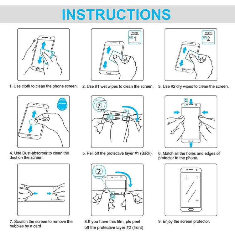 For Blackview Tab 5 9H 2.5D Explosion-proof Tempered Tablet Glass Film - Others by buy2fix | Online Shopping UK | buy2fix