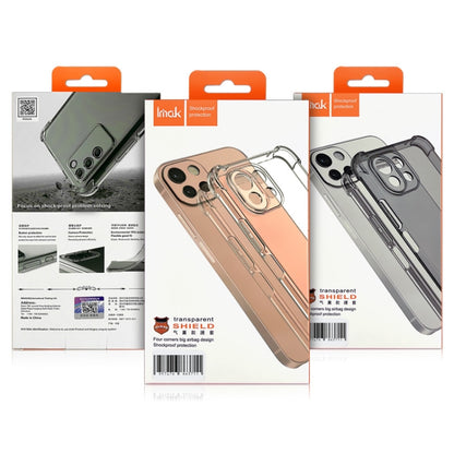 For Sony Xperia 1 V imak Shockproof Airbag TPU Phone Case(Transparent) - Sony Cases by imak | Online Shopping UK | buy2fix