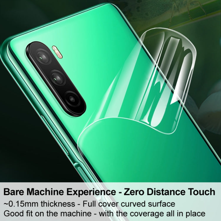 For OnePlus Ace 2V 5G 2pcs imak Curved Full Screen Protector Hydrogel Film Back Protector - OnePlus Tempered Glass by imak | Online Shopping UK | buy2fix