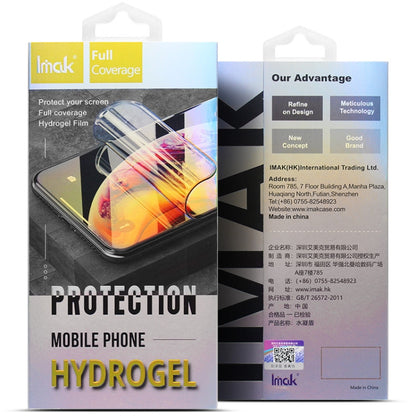 For OnePlus Ace 2V 5G 2pcs imak Curved Full Screen Protector Hydrogel Film Back Protector - OnePlus Tempered Glass by imak | Online Shopping UK | buy2fix