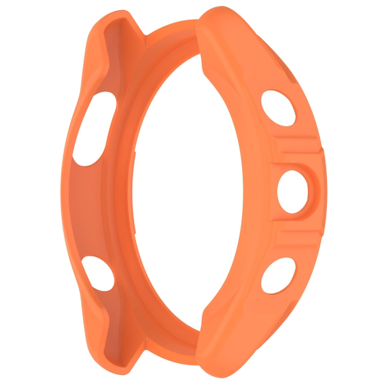 For Garmin Forerunner 965 Armor Hollow Watch Protective Case(Orange) - Watch Cases by buy2fix | Online Shopping UK | buy2fix