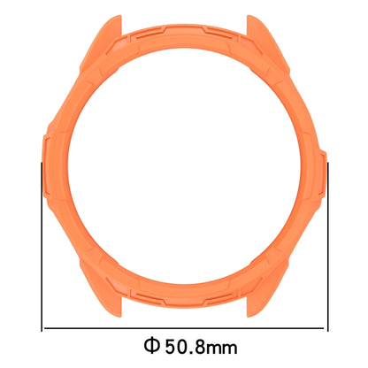 For Garmin Forerunner 965 Armor Hollow Watch Protective Case(Orange) - Watch Cases by buy2fix | Online Shopping UK | buy2fix