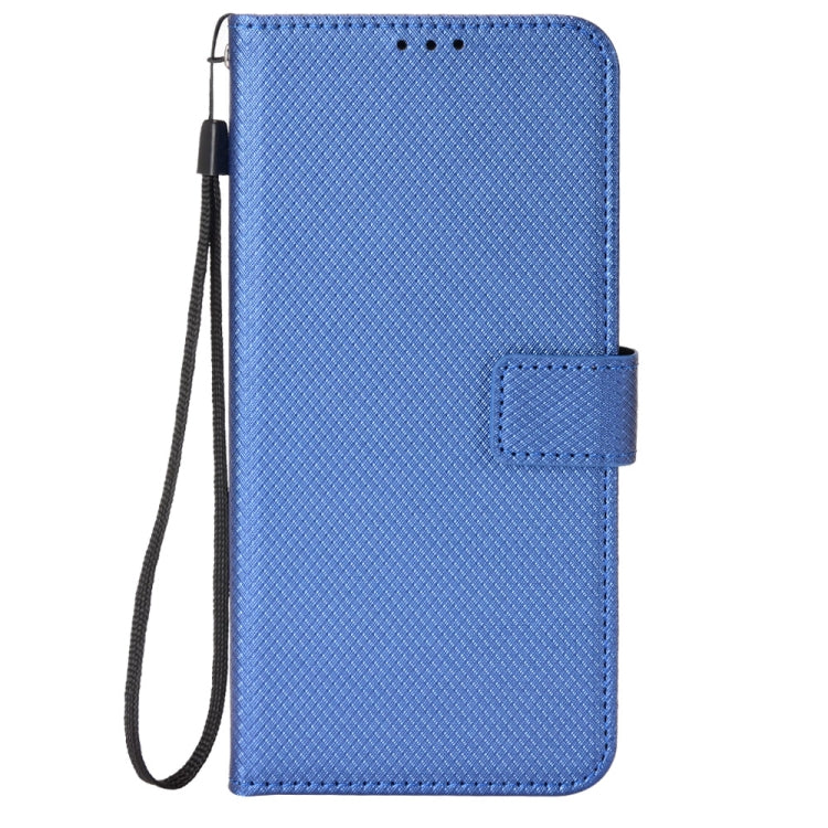 For Blackview A85 Diamond Texture Leather Phone Case(Blue) - More Brand by buy2fix | Online Shopping UK | buy2fix