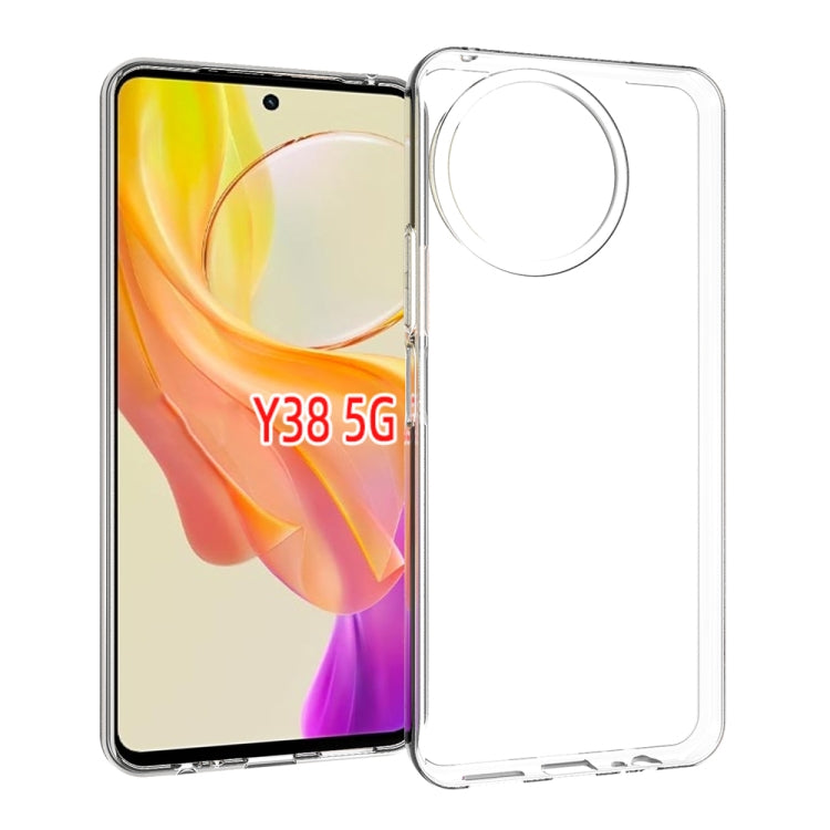 For vivo Y38 5G Waterproof Texture TPU Phone Case(Transparent) - vivo Cases by buy2fix | Online Shopping UK | buy2fix