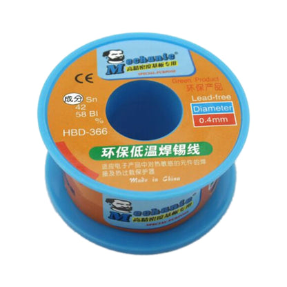 Mechanic HBD-366 40g Tin Solder Wire Lead-Free Solder Melt Rosin Core, Model:0.4mm - Welding Wire by buy2fix | Online Shopping UK | buy2fix