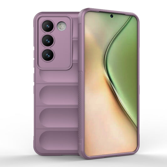 For vivo Y200E 5G Global / Y100 5G IDN Magic Shield TPU + Flannel Phone Case(Purple) - vivo Cases by buy2fix | Online Shopping UK | buy2fix