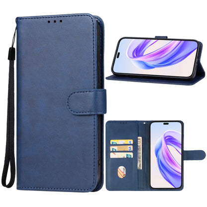 For Honor X50i+ Leather Phone Case(Blue) - Honor Cases by buy2fix | Online Shopping UK | buy2fix