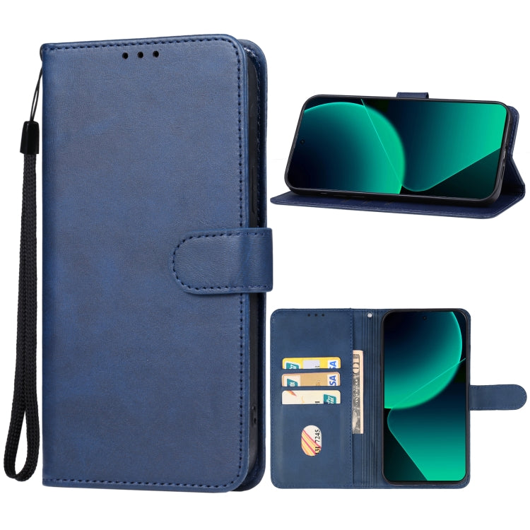 For Xiaomi 14 Pro Leather Phone Case(Blue) - Xiaomi Cases by buy2fix | Online Shopping UK | buy2fix