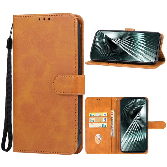 For Xiaomi Redmi Turbo 3 Leather Phone Case(Brown) - Xiaomi Cases by buy2fix | Online Shopping UK | buy2fix