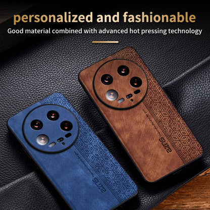 For Xiaomi 14 Ultra AZNS 3D Embossed Skin Feel Phone Case(Sapphire Blue) - 14 Ultra Cases by AZNS | Online Shopping UK | buy2fix