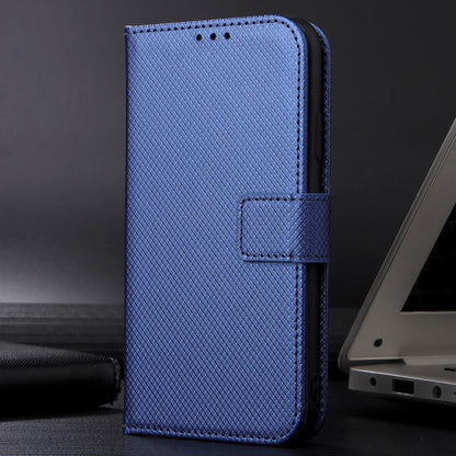 For Google Pixel 9 Diamond Texture Leather Phone Case(Blue) - Google Cases by buy2fix | Online Shopping UK | buy2fix