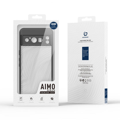 For Google Pixel 8 Pro DUX DUCIS Aimo Series TPU + PC Frosted Feel Phone Case(Black) - Google Cases by DUX DUCIS | Online Shopping UK | buy2fix