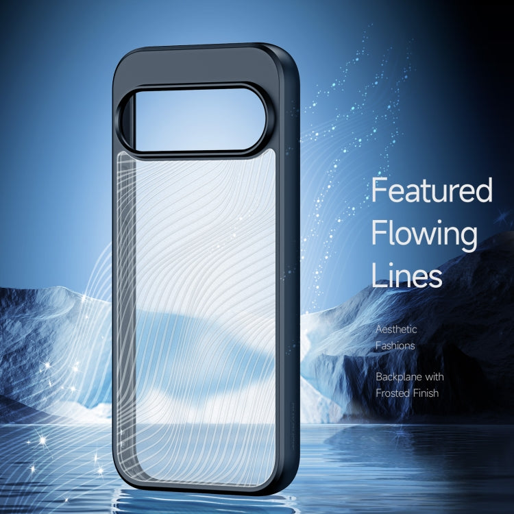 For Google Pixel 9 / 9 Pro DUX DUCIS Aimo Series TPU + PC Frosted Feel Phone Case(Black) - Google Cases by DUX DUCIS | Online Shopping UK | buy2fix