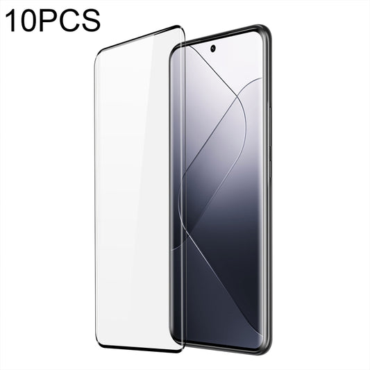 For Xiaomi 14 Pro 10pcs DUX DUCIS 0.33mm 9H Medium Alumina Tempered Glass Film - 14 Pro Tempered Glass by DUX DUCIS | Online Shopping UK | buy2fix