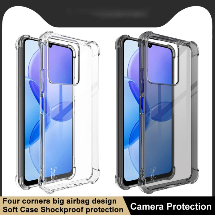 For Xiaomi Redmi 13C 5G/13R 5G imak Shockproof Airbag TPU Phone Case(Transparent) - 13C Cases by imak | Online Shopping UK | buy2fix