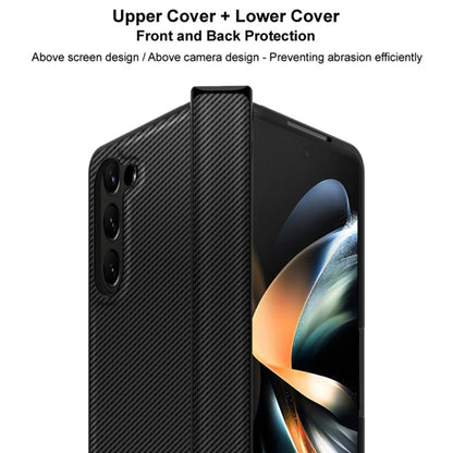 For Samsung Galaxy Z Fold5 imak Ruiyi Series Carbon Fiber PU + PC Phone Case - Galaxy Z Fold5 Cases by imak | Online Shopping UK | buy2fix