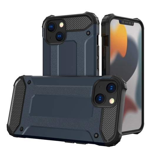 For iPhone 16 Pro Max Magic Armor TPU Phone Case(Navy Blue) - iPhone 16 Pro Max Cases by buy2fix | Online Shopping UK | buy2fix