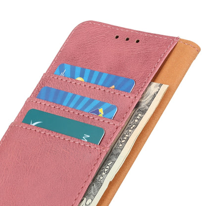 For OPPO Find X7 KHAZNEH Cowhide Texture Flip Leather Phone Case(Pink) - Find X7 Cases by buy2fix | Online Shopping UK | buy2fix