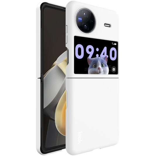 For vivo X Flip IMAK JS-2 Series Colorful PC Case(White) - vivo Cases by imak | Online Shopping UK | buy2fix