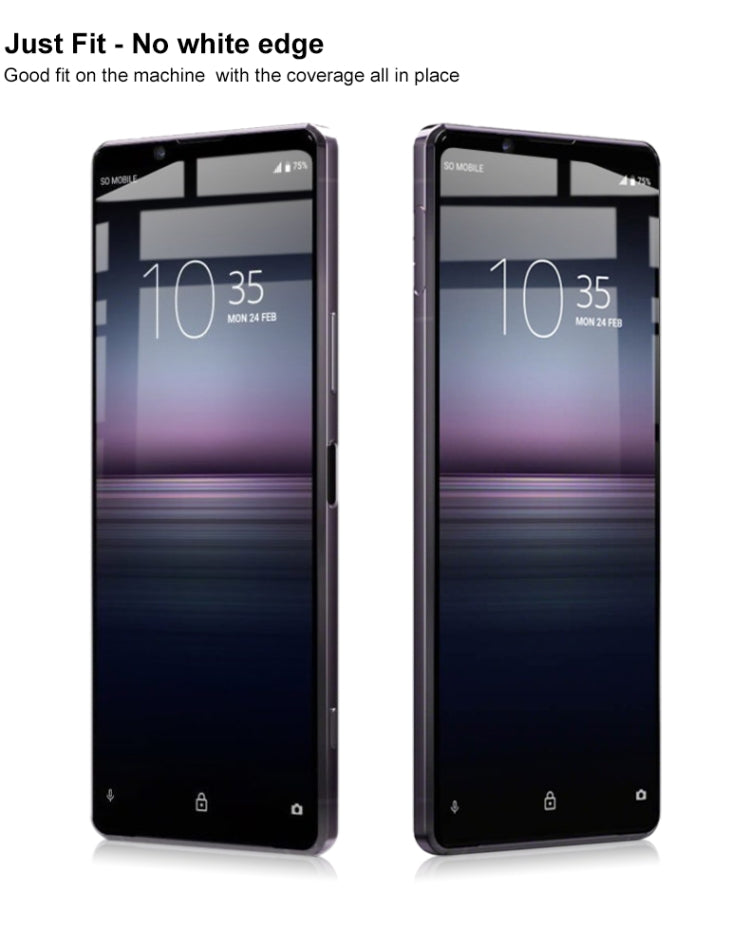 For Sony Xperia 1 II IMAK Pro+ Series Full Screen Tempered Glass Film - Sony Tempered Glass by imak | Online Shopping UK | buy2fix