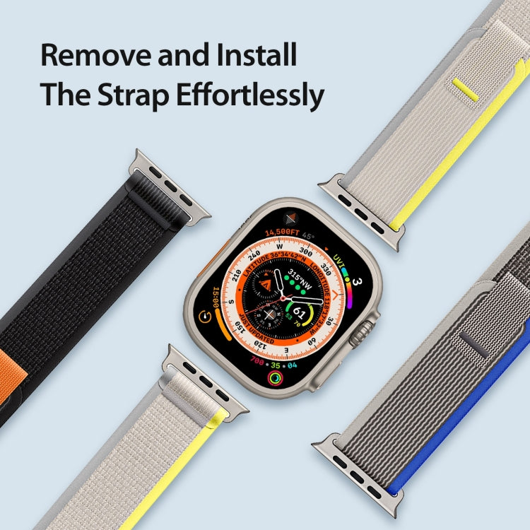 For Apple Watch Ultra 2 49mm DUX DUCIS YJ Series Nylon Watch Band(Blue) - Watch Bands by DUX DUCIS | Online Shopping UK | buy2fix