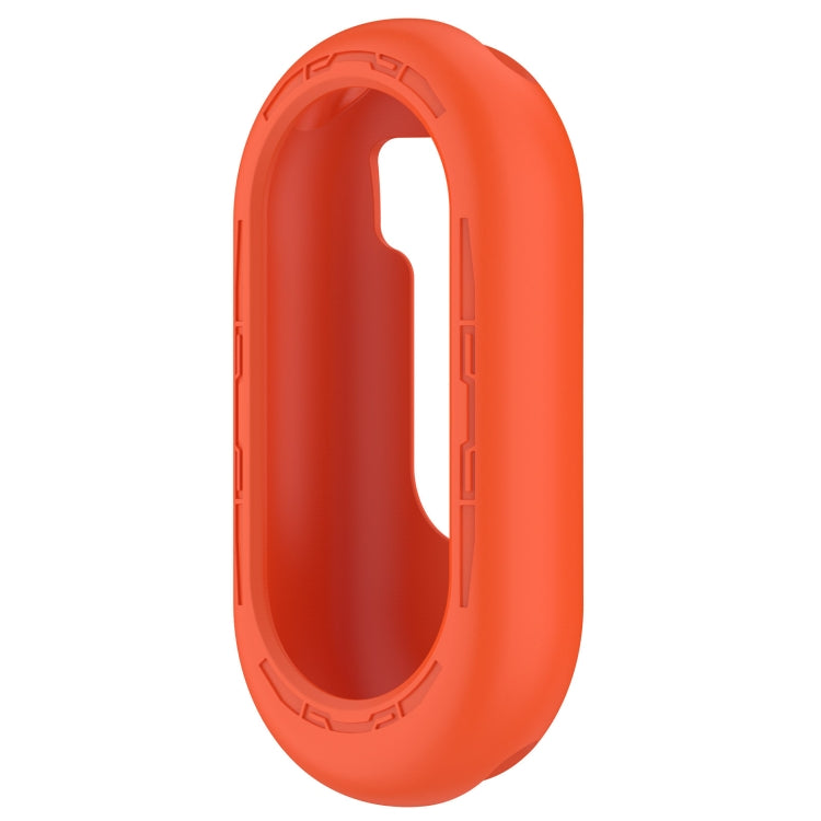 For Xiaomi Mi Band 8 Pure Color Silicone Watch Protective Case(Official Orange) - Watch Cases by buy2fix | Online Shopping UK | buy2fix