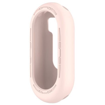 For Xiaomi Mi Band 8 Pure Color Silicone Watch Protective Case(Pink) - Watch Cases by buy2fix | Online Shopping UK | buy2fix