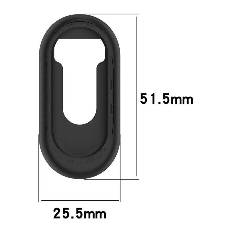 For Xiaomi Mi Band 8 Pure Color Silicone Watch Protective Case(Dark Green) - Watch Cases by buy2fix | Online Shopping UK | buy2fix