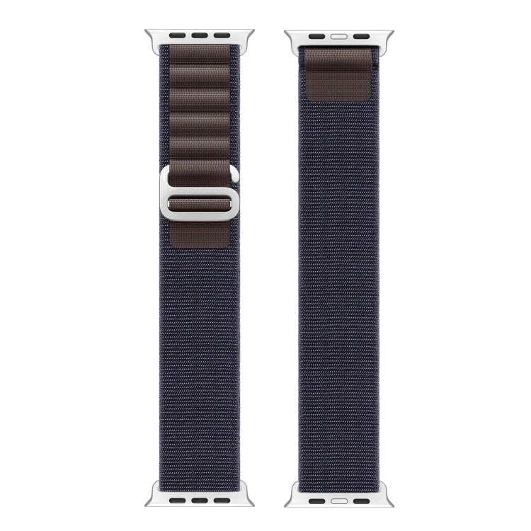 For Apple Watch Ultra 49mm DUX DUCIS GS Series Nylon Loop Watch Band(Indigo Blue) - Watch Bands by DUX DUCIS | Online Shopping UK | buy2fix