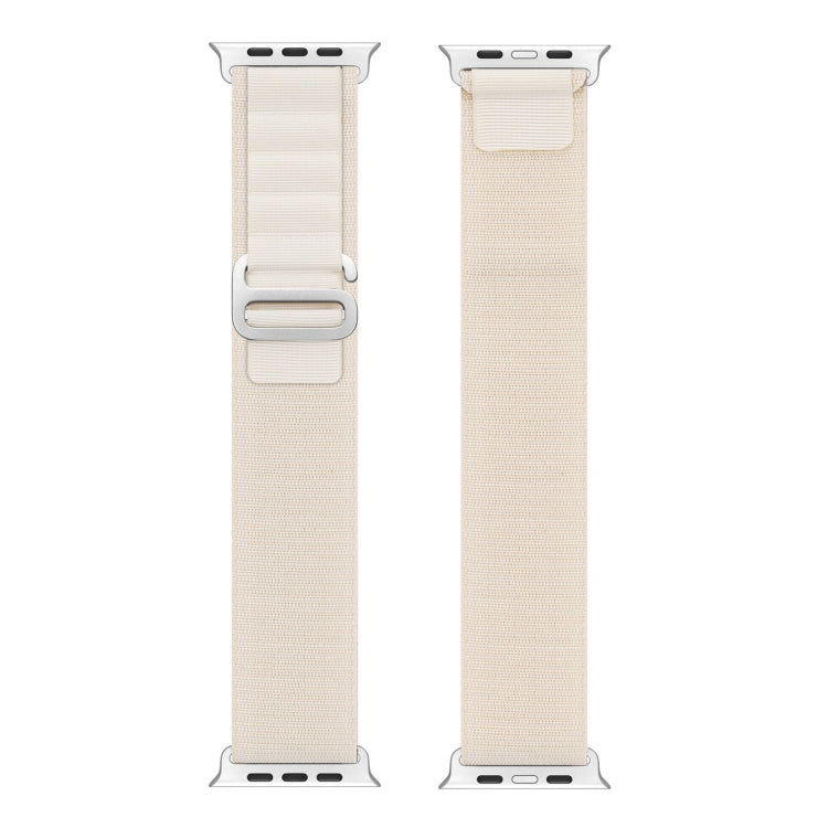 For Apple Watch Series 4 44mm DUX DUCIS GS Series Nylon Loop Watch Band(Starlight) - Watch Bands by DUX DUCIS | Online Shopping UK | buy2fix