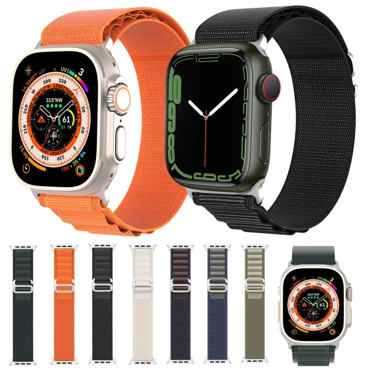 For Apple Watch 38mm DUX DUCIS GS Series Nylon Loop Watch Band(Orange) - Watch Bands by DUX DUCIS | Online Shopping UK | buy2fix