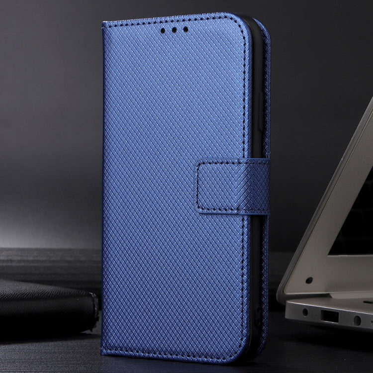 For Blackview A96 Diamond Texture Leather Phone Case(Blue) - More Brand by buy2fix | Online Shopping UK | buy2fix