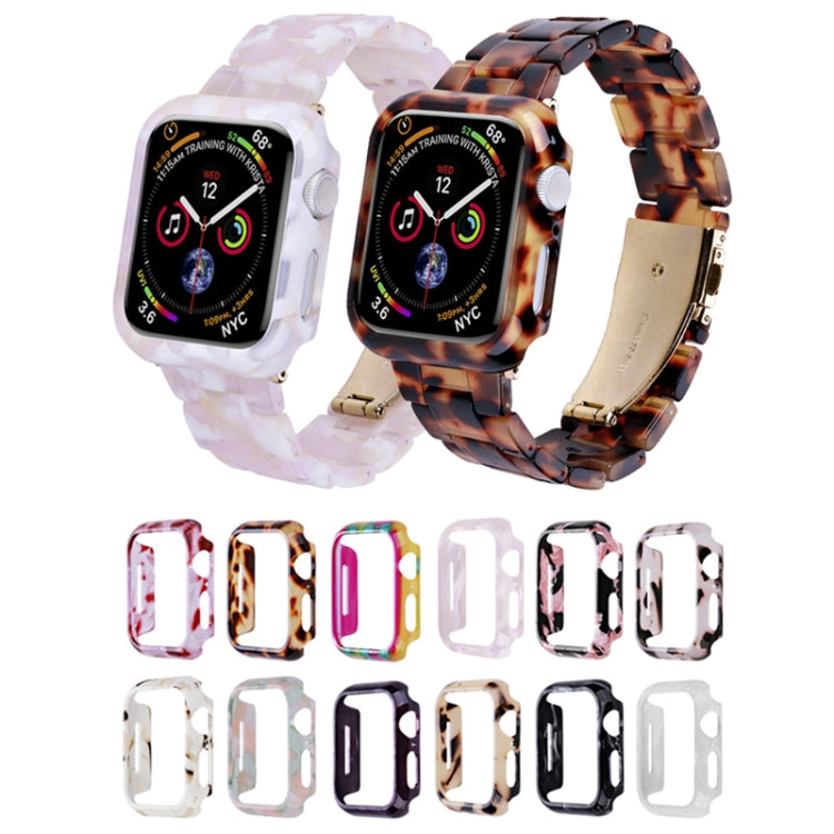 For Apple Watch Ultra 2 / Ultra 49mm Printed Resin PC Watch Case(Pearl White) - Watch Cases by buy2fix | Online Shopping UK | buy2fix