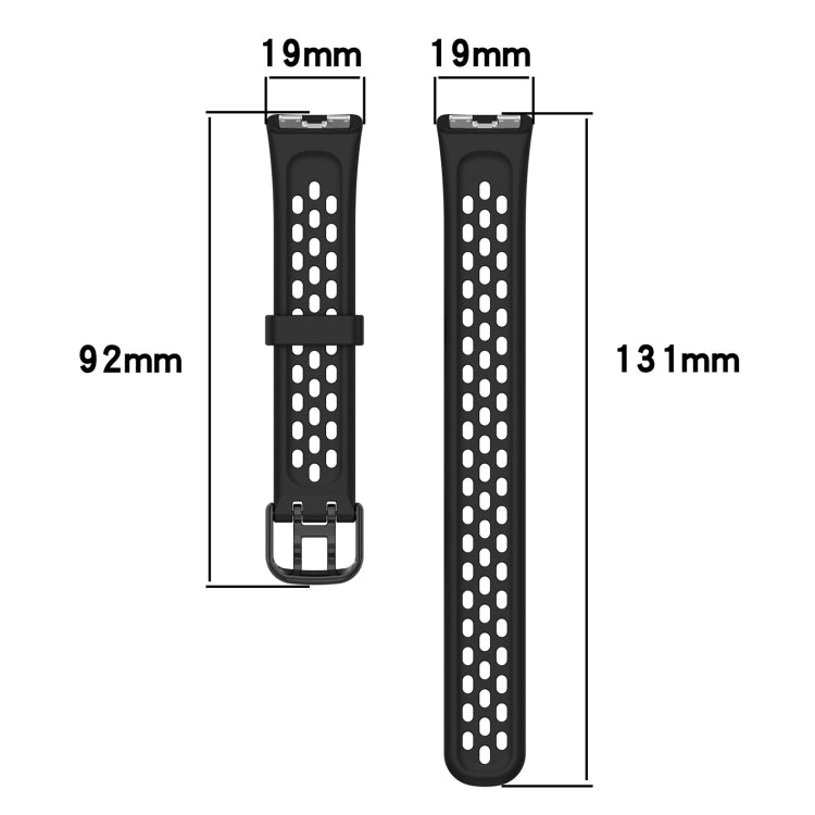 For Huawei Band 8 Solid Color Breathable Silicone Watch Band(Purple) - Watch Bands by buy2fix | Online Shopping UK | buy2fix