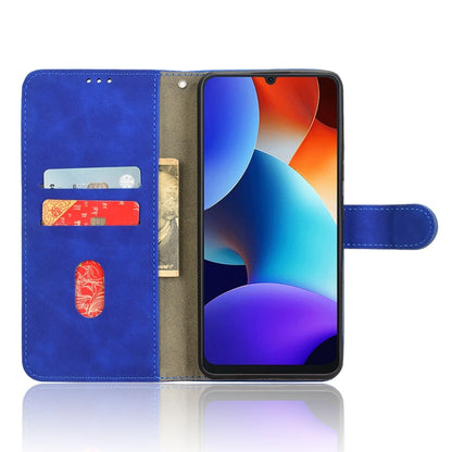 For Blackview Oscal Modern 8 / Color 8 Skin Feel Magnetic Flip Leather Phone Case(Blue) - More Brand by buy2fix | Online Shopping UK | buy2fix