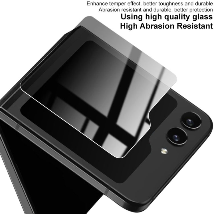 For Samsung Galaxy Z Flip5 imak HD Full Screen Anti-spy Tempered Glass Protective Film External Screen Version - Galaxy Z Flip5 5G Tempered Glass by imak | Online Shopping UK | buy2fix