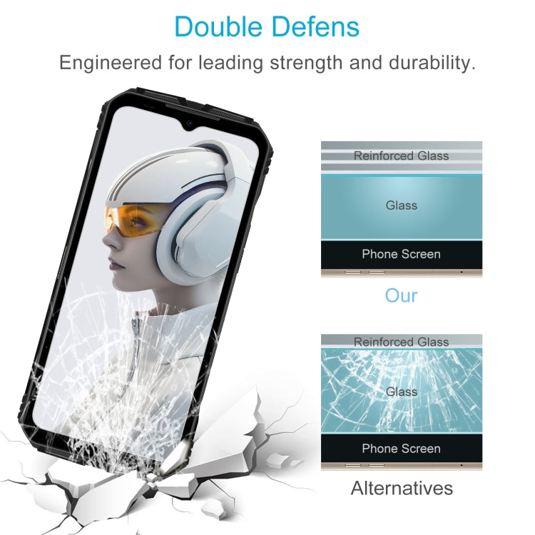 For DOOGEE V Max Plus 10pcs 0.26mm 9H 2.5D Tempered Glass Film - For Doogee by buy2fix | Online Shopping UK | buy2fix