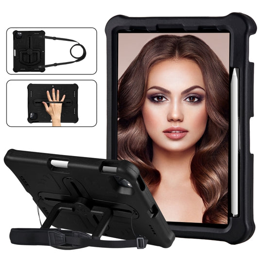 For iPad Pro 11 2024 Shield 360 Rotation Handle EVA Shockproof PC Tablet Case(Black) - iPad Pro 11 2024 Cases by buy2fix | Online Shopping UK | buy2fix