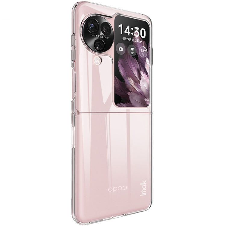 For OPPO Find N3 Flip 5G imak Wing II Pro Series Wear-resisting Crystal Phone Case(Transparent) - Find N3 Flip Cases by imak | Online Shopping UK | buy2fix